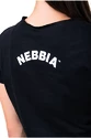 Dámský top Nebbia  Fit & Sporty Crop Top 583 black