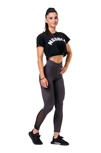 Dámský top Nebbia  Fit & Sporty Crop Top 583 black