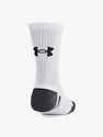 Dětské ponožky Under Armour  Performance Cotton 3p Mid-WHT