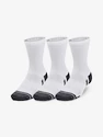 Dětské ponožky Under Armour  Performance Cotton 3p Mid-WHT