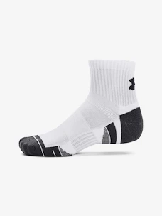 Dětské ponožky Under Armour  Performance Cotton 3p Qtr-WHT