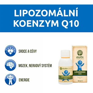 Ekolife Natura Liposomal Q10 (Lipozomální koenzym Q10) 150 ml