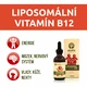 Ekolife Natura Liposomal Vitamin B12  (Lipozomální vitamín B12) 60 ml