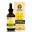 Ekolife Natura Liposomal Vitamin K2 + D3 (Lipozomální vitamín K2+ D3) 60 ml