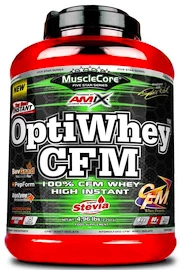 EXP Amix Nutrition MuscleCore OptiWhey CFM Instant Protein 1000 g dvojitá čokoláda