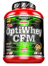 EXP Amix Nutrition MuscleCore OptiWhey CFM Instant Protein 2250 g mocca - čokoláda - káva