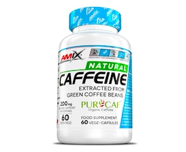 EXP Amix Nutrition Natural Caffeine PurCaf 60 kapslí