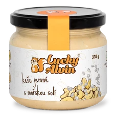 EXP Lucky Alvin Kešu máslo jemné s mořskou solí 330 g