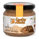 EXP Lucky Alvin Mandlové máslo ochucené 330 g mléčná čokoláda