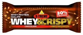 EXP Proteinová tyčinka Inkospor Whey Crispy 50 g, čokoláda