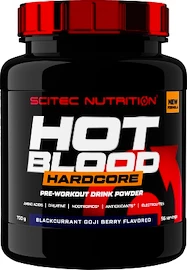 EXP Scitec Nutrition Hot Blood Hardcore 700 g růžová limonáda