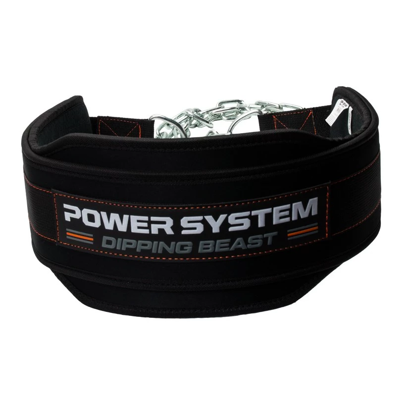 Fitness opasek Power System  Dipping Beast červená