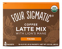 Four Sigmatic Lions Mane Mushroom Coffee Latte Mix 10×6 g