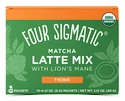 Four Sigmatic Lions Mane Mushroom Matcha Latte Mix 10×6 g