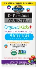 Garden of Life Dr. Formulated organická probiotika pro děti 30 tablet