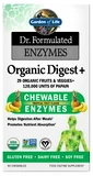 Garden of Life Dr. Formulated Organické enzymy na podporu trávení 90 tablet