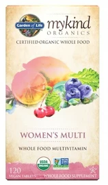Garden of Life Mykind Organics Womens Multi pro ženy 120 tablet