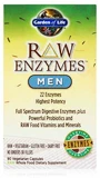 Garden of Life RAW Enzymy Men Digestive Health - pro muže - zdravé trávení 90 kapslí
