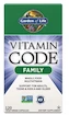 Garden of Life RAW Vitamin Code Family Multivitamin 120 kapslí