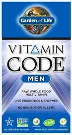 Garden of Life Vitamin Code Men - multivitamín pro muže 120 kapslí