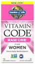 Garden of Life Vitamin Code RAW ONE - Pro ženy 75 kapslí