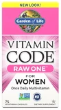 Garden of Life Vitamin Code RAW ONE - Pro ženy 75 kapslí