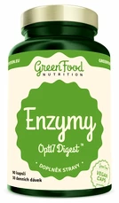 GreenFood Enzymy Opti 7 Digest 90 kapslí