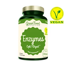 GreenFood Enzymy Opti 7 Digest 90 kapslí