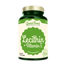 GreenFood Lecithin + Vitamín E 90 kapslí