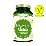 GreenFood Magnesium Chelát+ Vitamín B6 90 kapslí