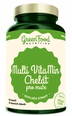 GreenFood Multi VitaMin Chelát pro muže 90 kapslí