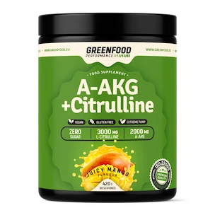 GreenFood Performance  A-AKG + Citrulline Malate 420 g