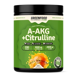 GreenFood Performance  A-AKG + Citrulline Malate 420 g