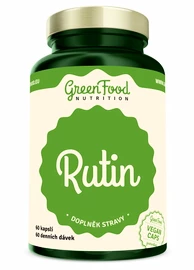 GreenFood Rutin + Vitamin C 60 kapslí