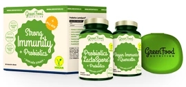 GreenFood Strong Immunity & Probiotics + Pillbox