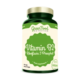GreenFood Vitamin B2 Riboflavin 5'Phosphat 60 kapslí