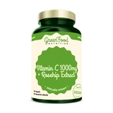 GreenFood Vitamín C 1000 + Extrakt ze šípků 60 kapslí