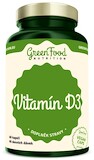GreenFood Vitamín D3 60 kapslí