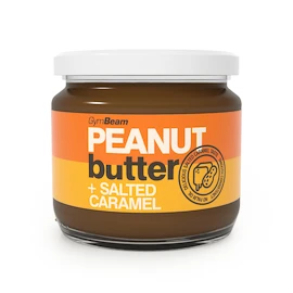 GymBeam Peanut butter with salted caramel 340 g