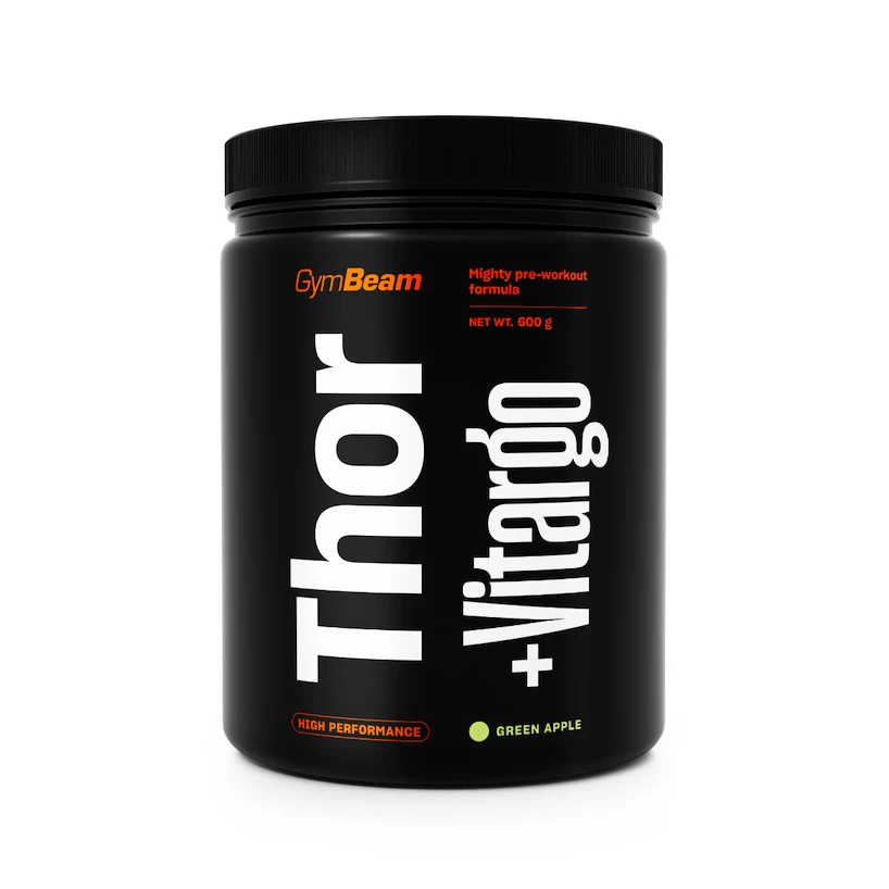 GymBeam Thor Fuel + Vitargo 600 g jablko