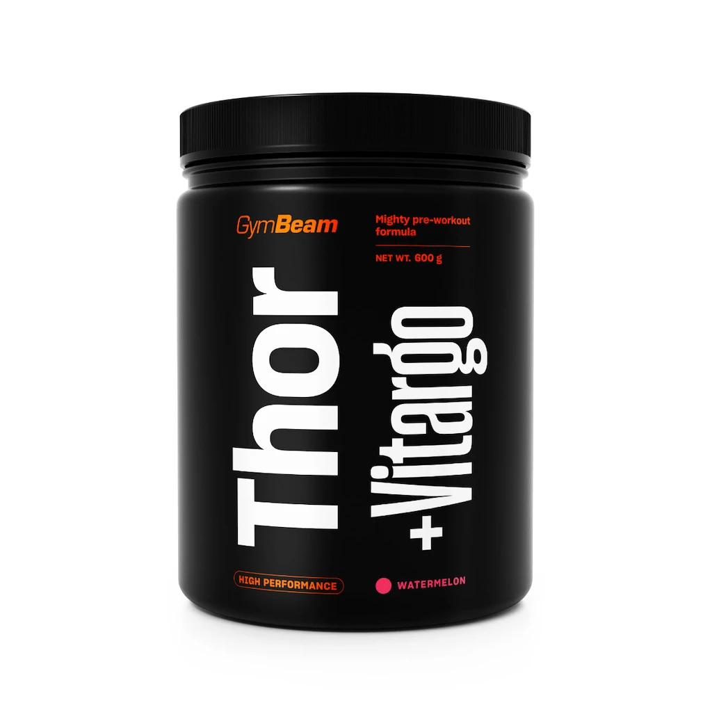 GymBeam Thor Fuel + Vitargo 600 g jablko