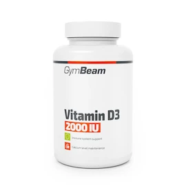 GymBeam Vitamín D3 2000 IU 60 kapslí