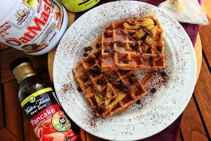 RECEPT: FIT BANÁNOVÉ WAFLE