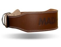 MadMax opasek celokožený full leather MFB246 hnědý