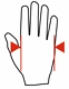 MadMax Vozíčkářské rukavice Short fingers GWC001