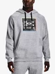 Mikina Under Armour UA Rival Flc Graphic Hoodie-GRY