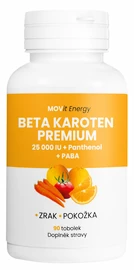 MOVit Beta karoten 25000 IU + Panthenol + PABA 90 kapslí