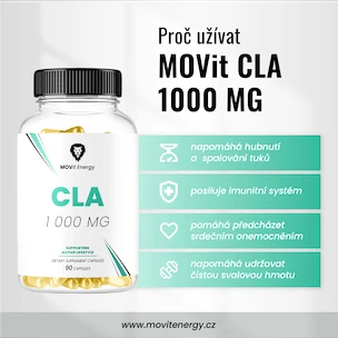 MOVit CLA 1000 mg 90 kapslí