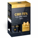 MOVit Dárkové balení CBD 15% Full Spectrum olej 10ml + 10 ml