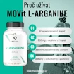 MOVit L-Arginine Base 90 kapslí